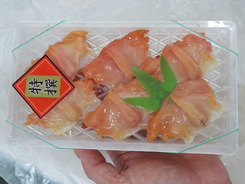 赤貝は外国産が大活躍してます 横浜丸魚株式会社